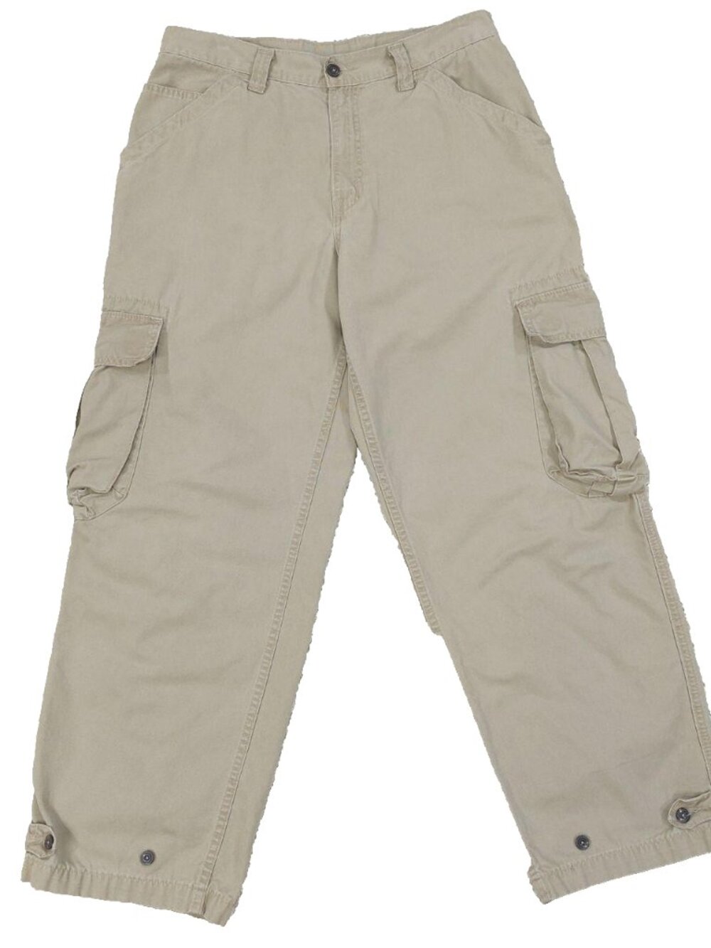 Vintage 90s Levi's Dry Goods Baggy Cargo Pants 33x30, Utility Skater Canvas